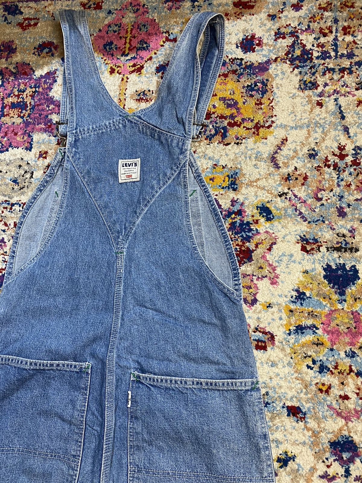 Levi's 90s White Tab Big E Levis Japan Repro Workwear Overall Size US 30 / EU 46 - 14 Thumbnail