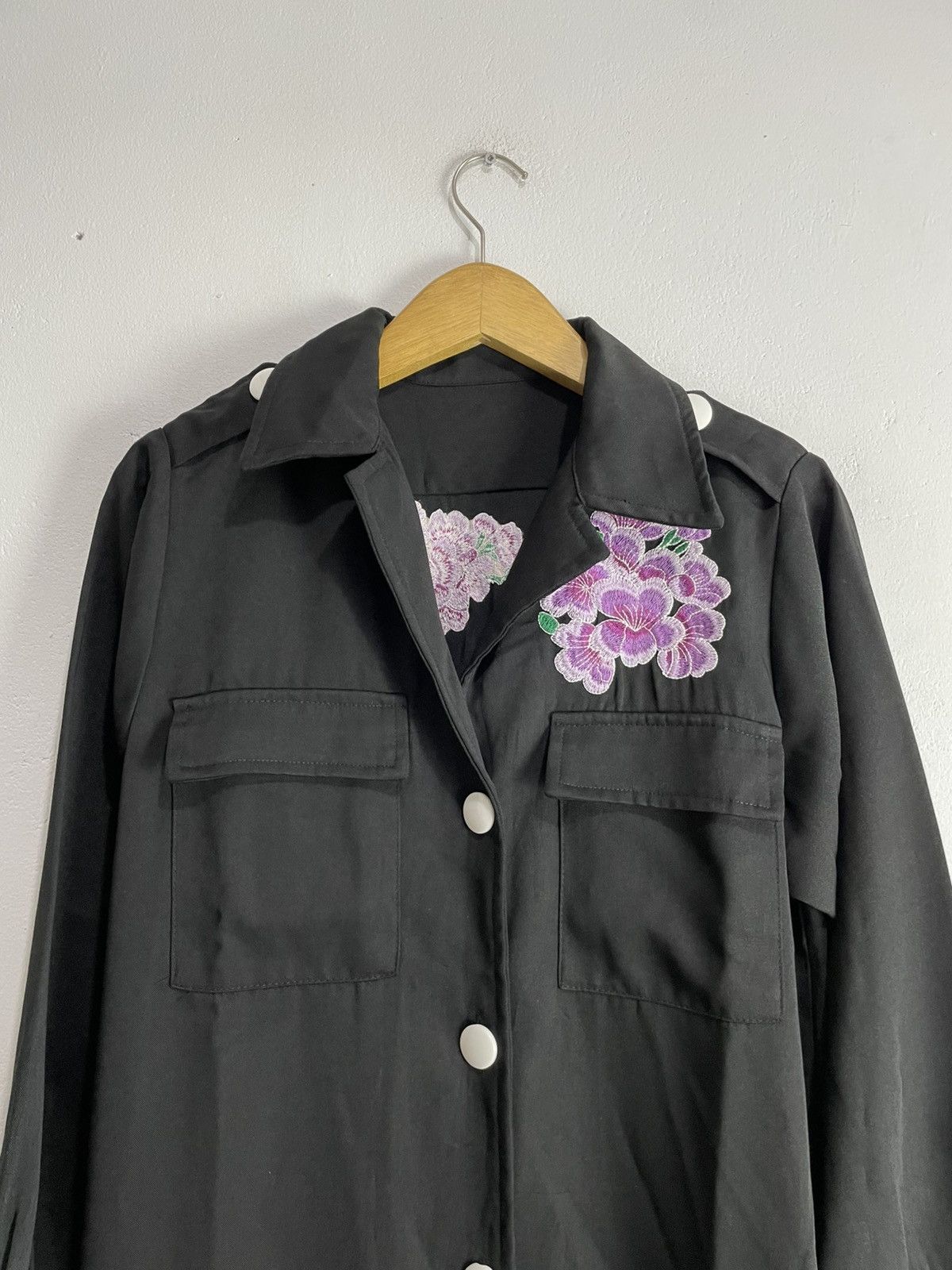 Japanese Brand Japanese Sugar Embroidered Sukajan Coat Yohji Scandal Style Size S / US 4 / IT 40 - 5 Thumbnail