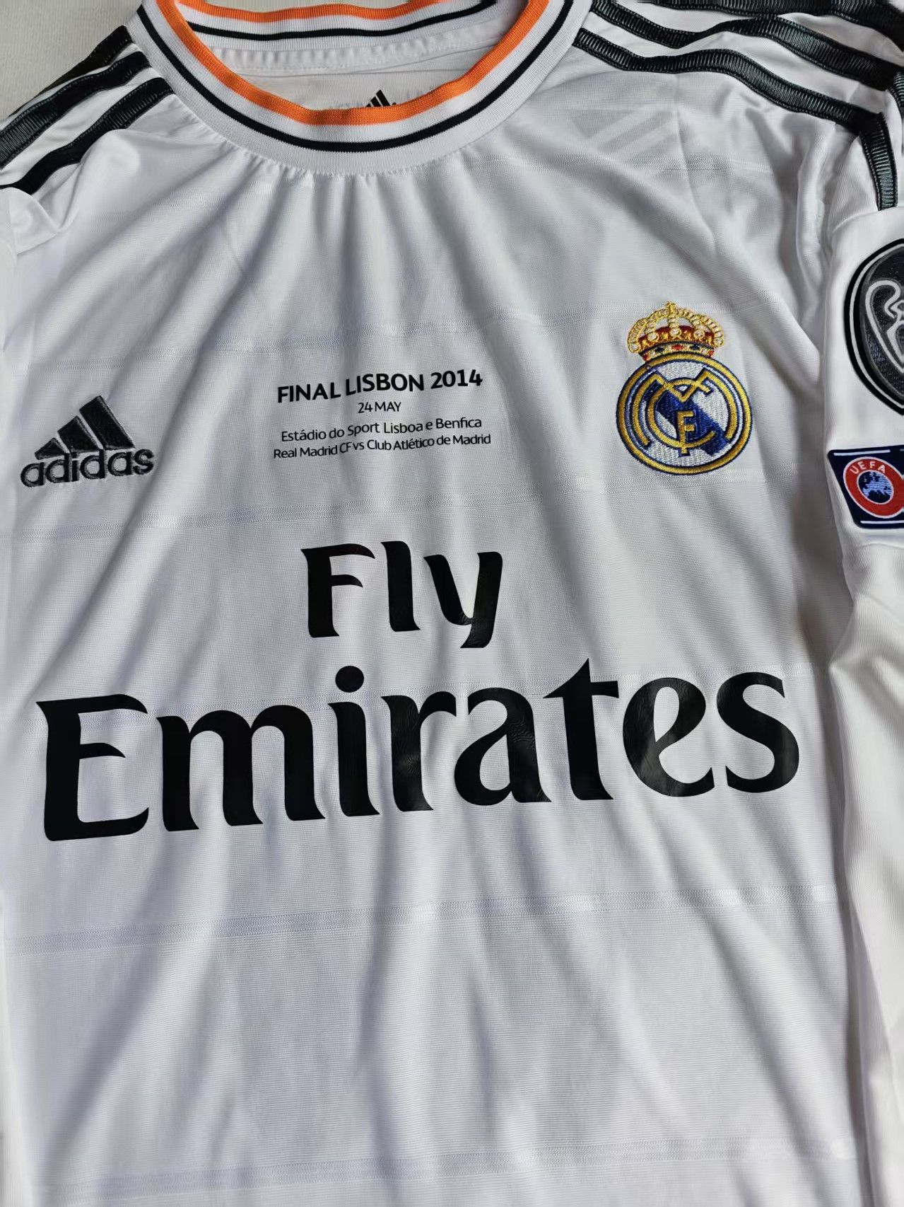 Other 2014 15 Real Madrid #11 Gareth Bale Jersey Longsleeve Size US XXL / EU 58 / 5 - 4 Thumbnail