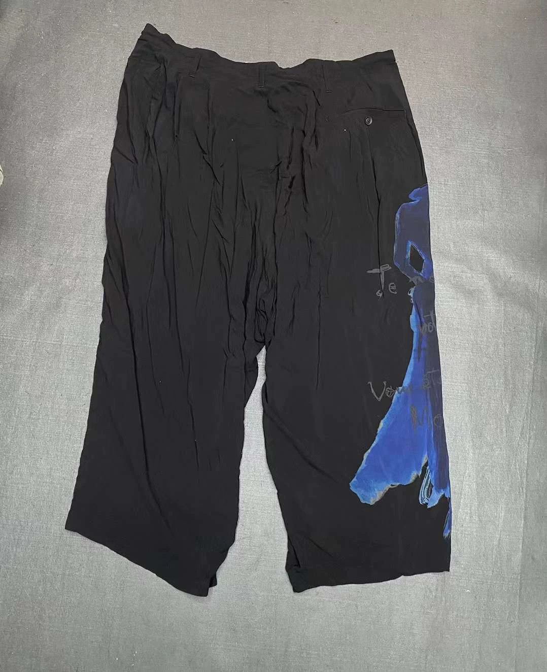 Yohji Yamamoto Yohji Yamamoto silk print pants 2 9/10 Size US 32 / EU 48 - 2 Thumbnail