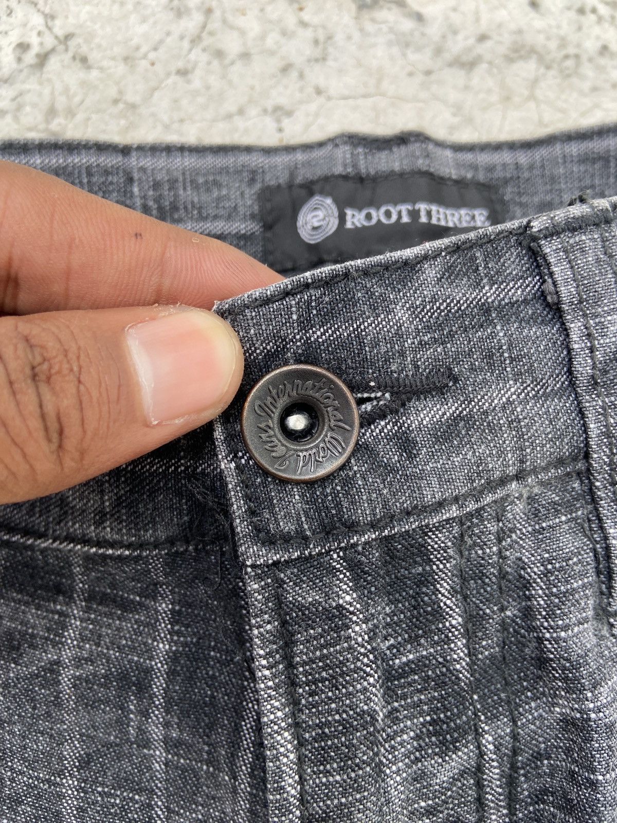 If Six Was Nine × Japanese Brand × Vintage Vintage Hickory Stripe Denim Size US 30 / EU 46 - 11 Thumbnail