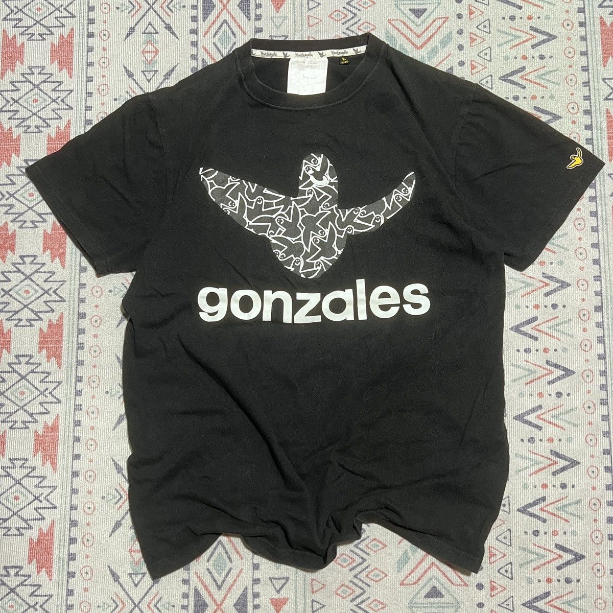 Designer Mark Gonzales Big TradeMark Logo Tshirt Size US L / EU 52-54 / 3 - 1 Thumbnail