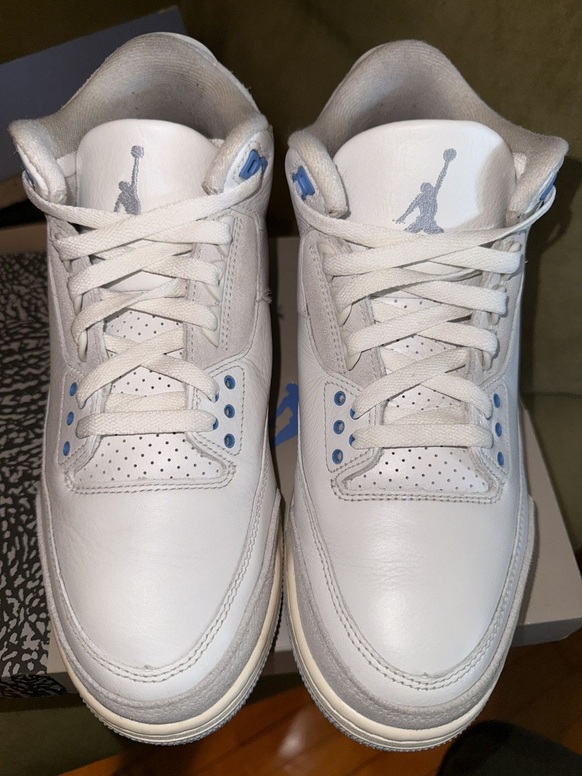 Jordan Brand Nike Air Jordan 3 “Lucky Shorts” minimal use, OG Box, clean! Size US 9.5 / EU 42-43 - 19 Thumbnail