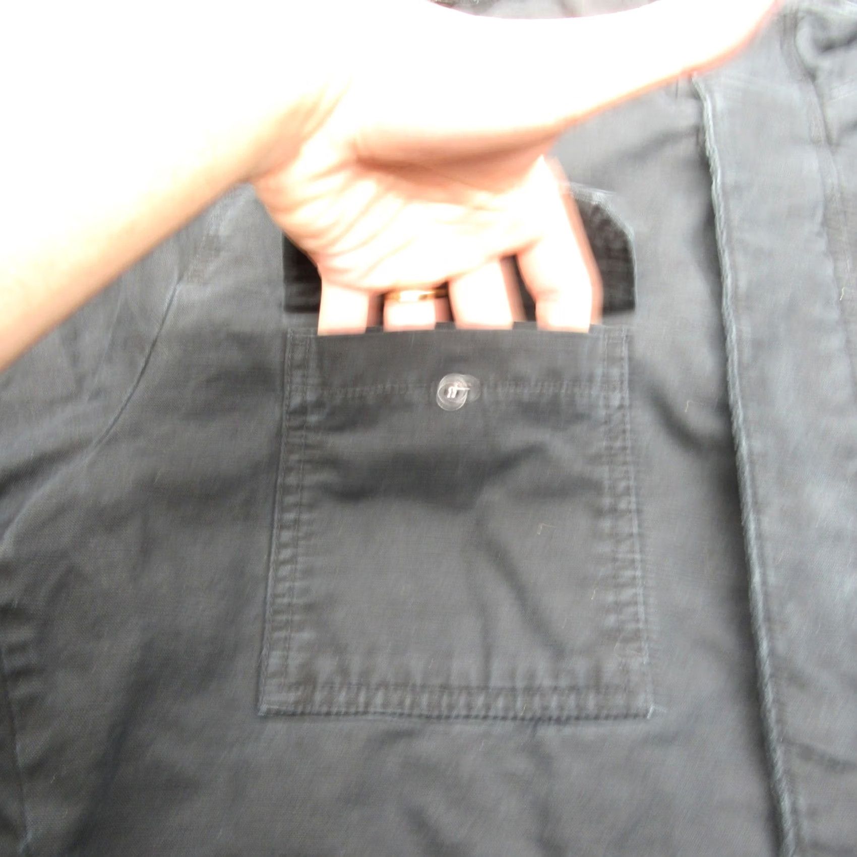 Vintage VINTAGE Levis Jacket Mens XL Black Quilted Canvas Insulated Pockets Utility Work Casual Size US XL / EU 56 / 4 - 7 Thumbnail