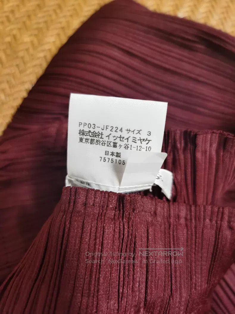Issey Miyake Issey Miyake size:3 Pleated wide-leg pants Size 31" - 5 Thumbnail