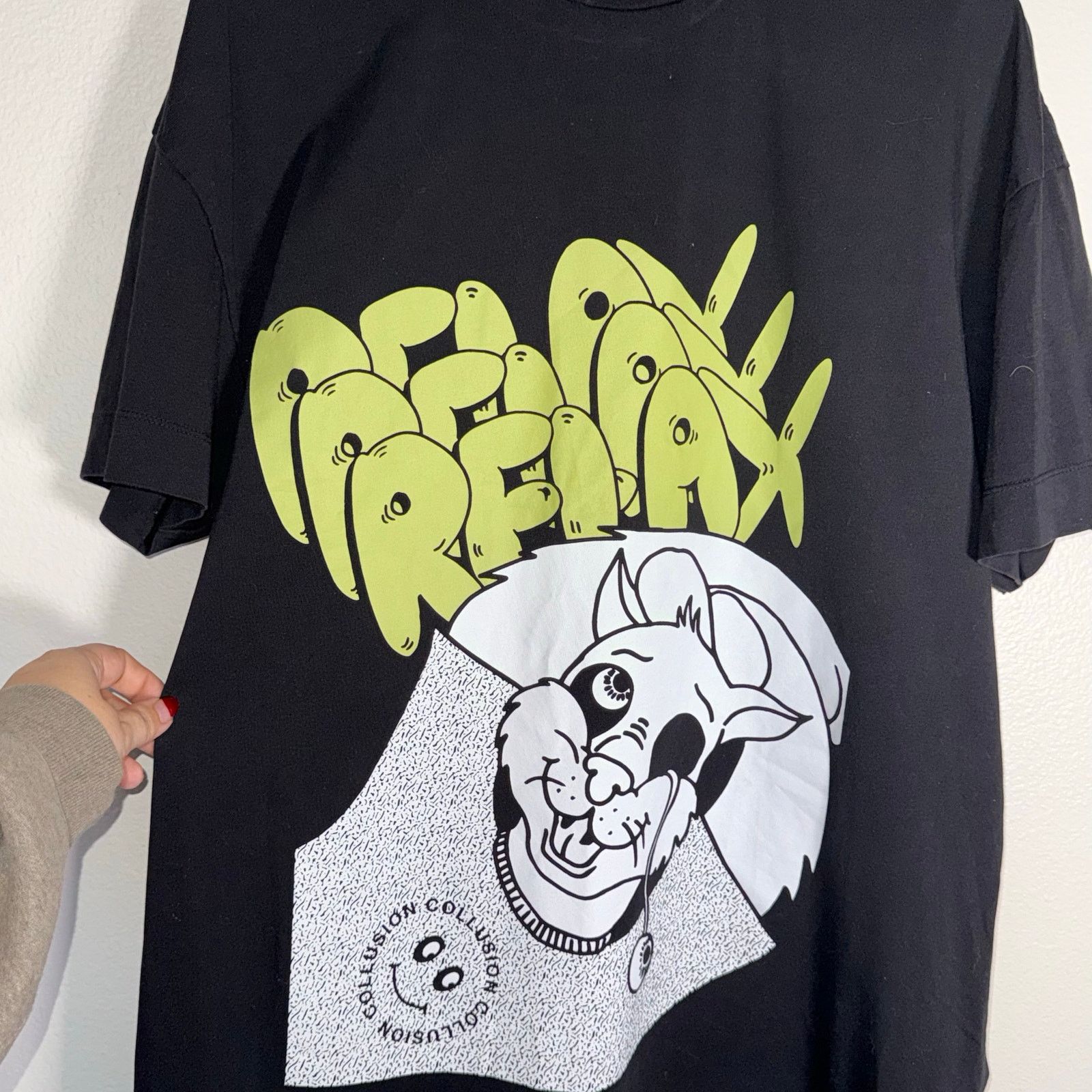 Other COLLUSION oversized baggy street wear graphic tshirt 12 Size L / US 10 / IT 46 - 3 Thumbnail