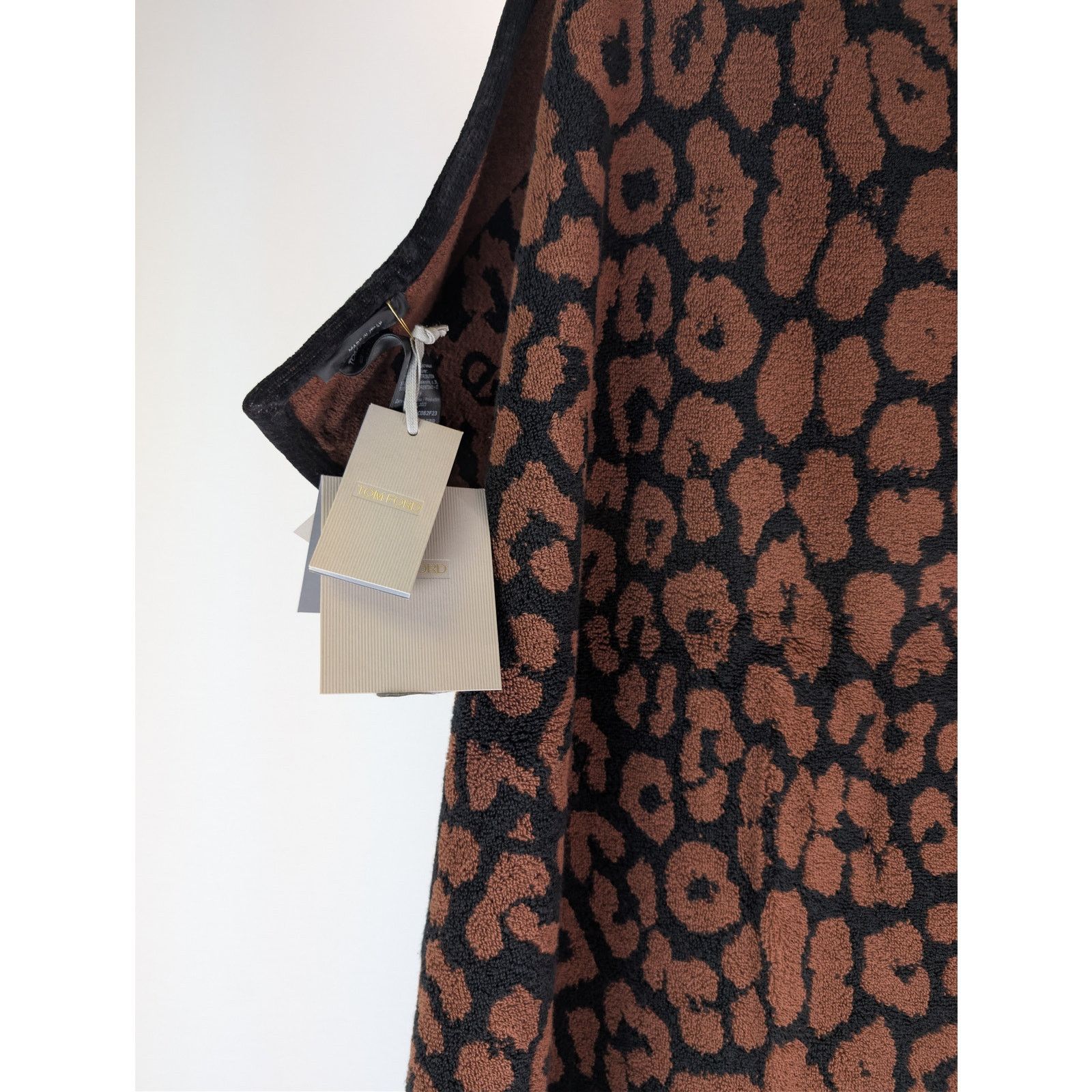 Tom Ford o1rshd1 Size: OS / Towel Towel In Leopard Brown Size ONE SIZE - 11 Thumbnail