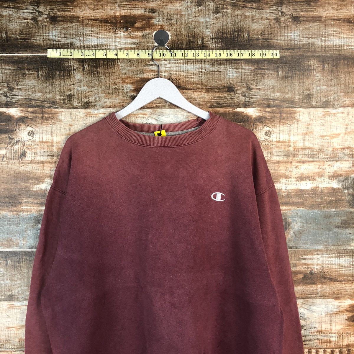 Champion Champion Faded vintage Maroon Sweatshirt #A1983 Size US L / EU 52-54 / 3 - 2 Thumbnail