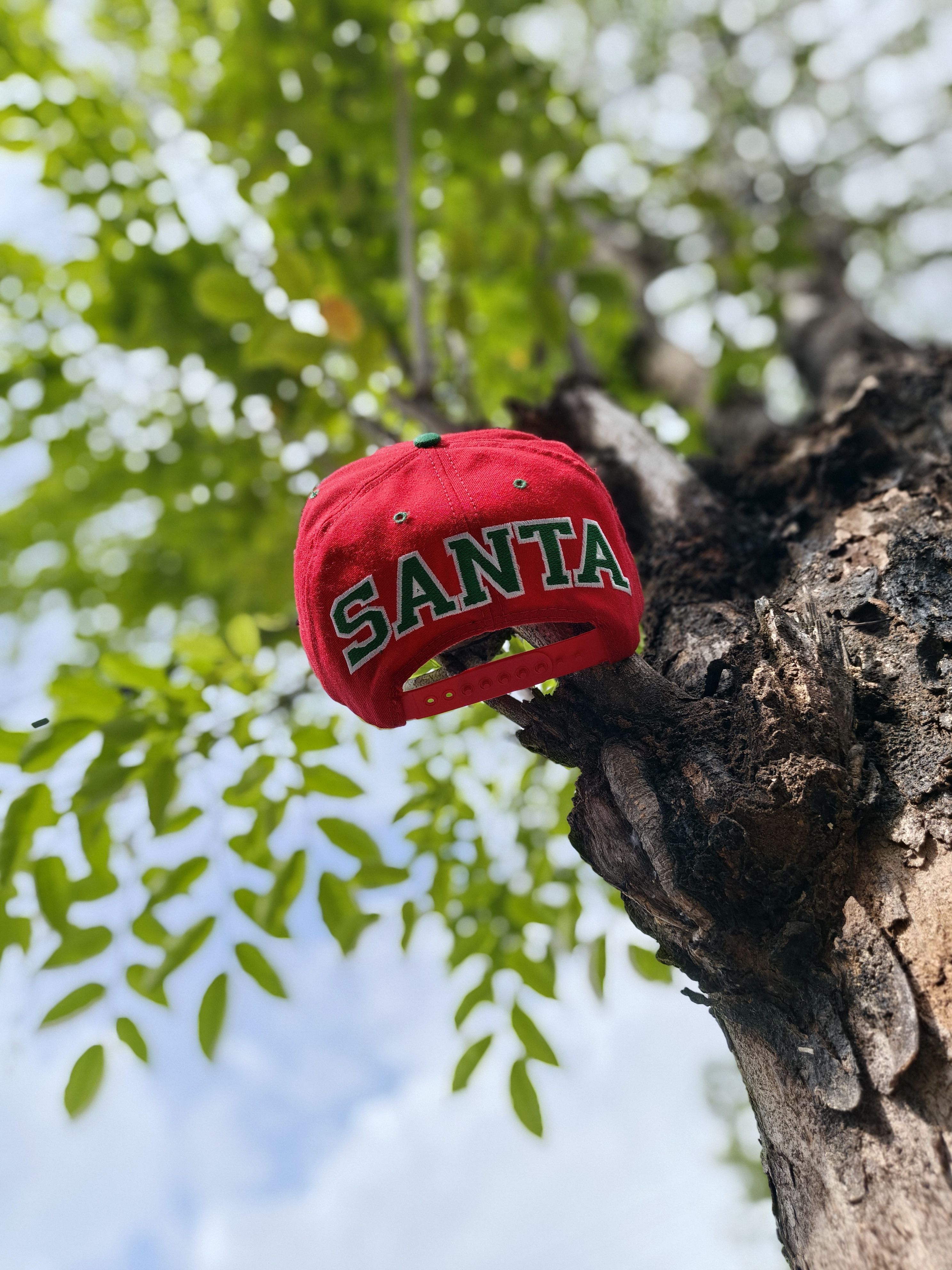 American Needle Santa Claus Blockhead VTG hat Size ONE SIZE - 2 Thumbnail