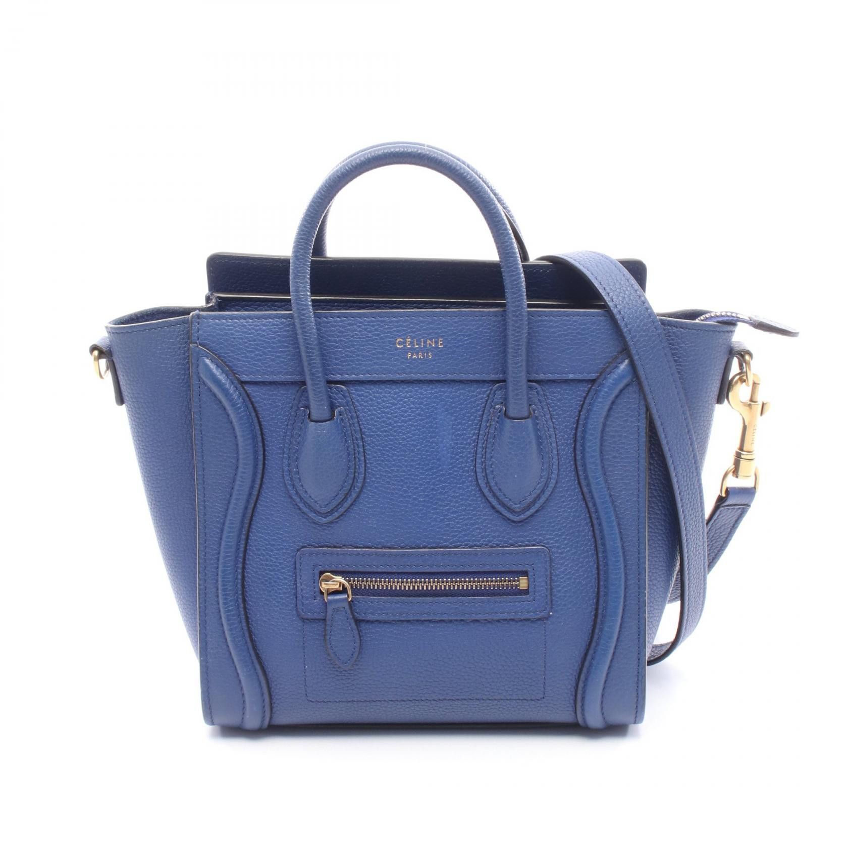 Celine Celine Celine Luggage Nano Shopper 2way bag Leather Handbag DUTY FREE for USA Size ONE SIZE - 1 Thumbnail