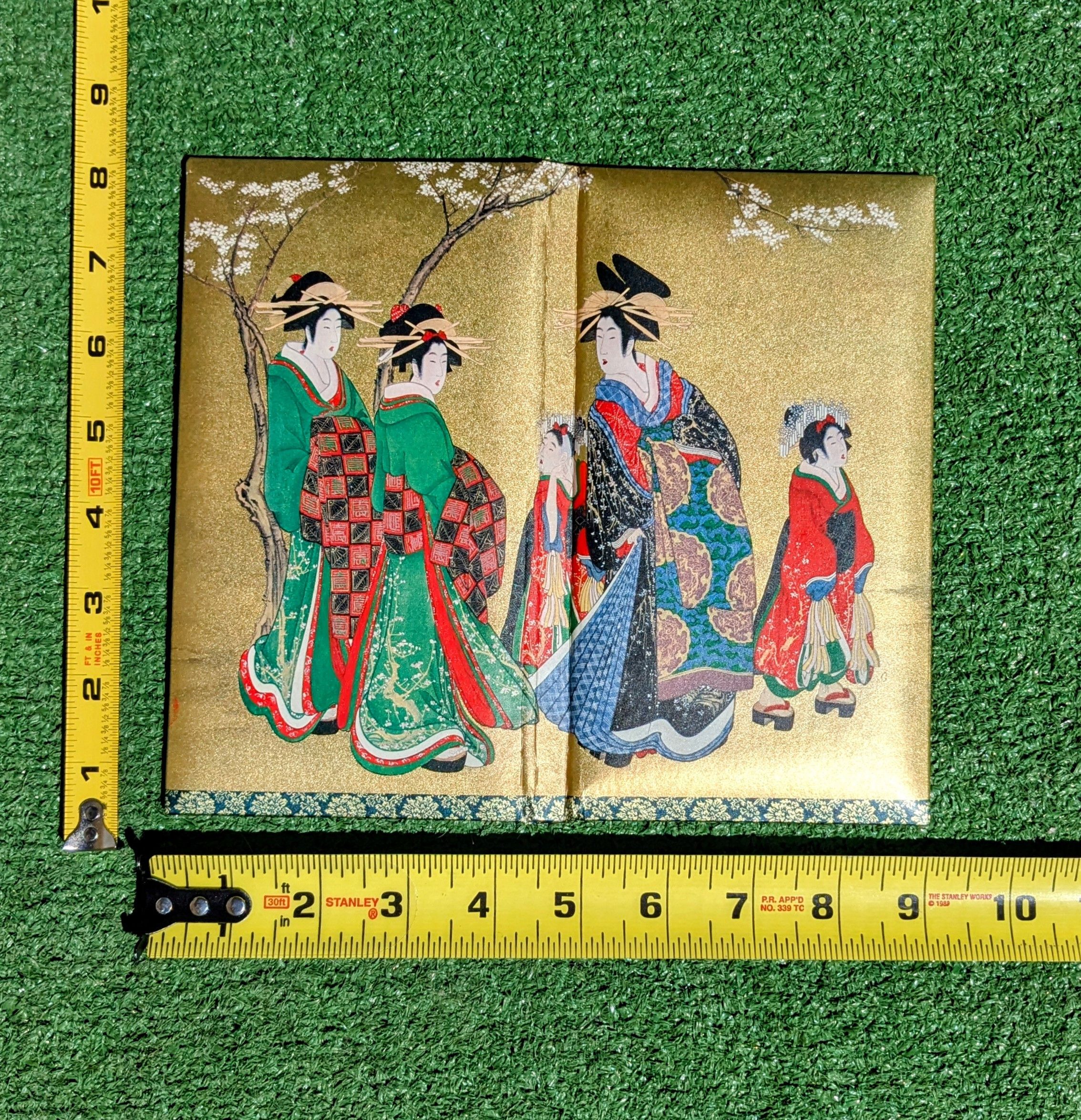 Japanese Brand Beauties & blossoms Utamaro Kitagawa Japan Address Book Size ONE SIZE - 5 Thumbnail