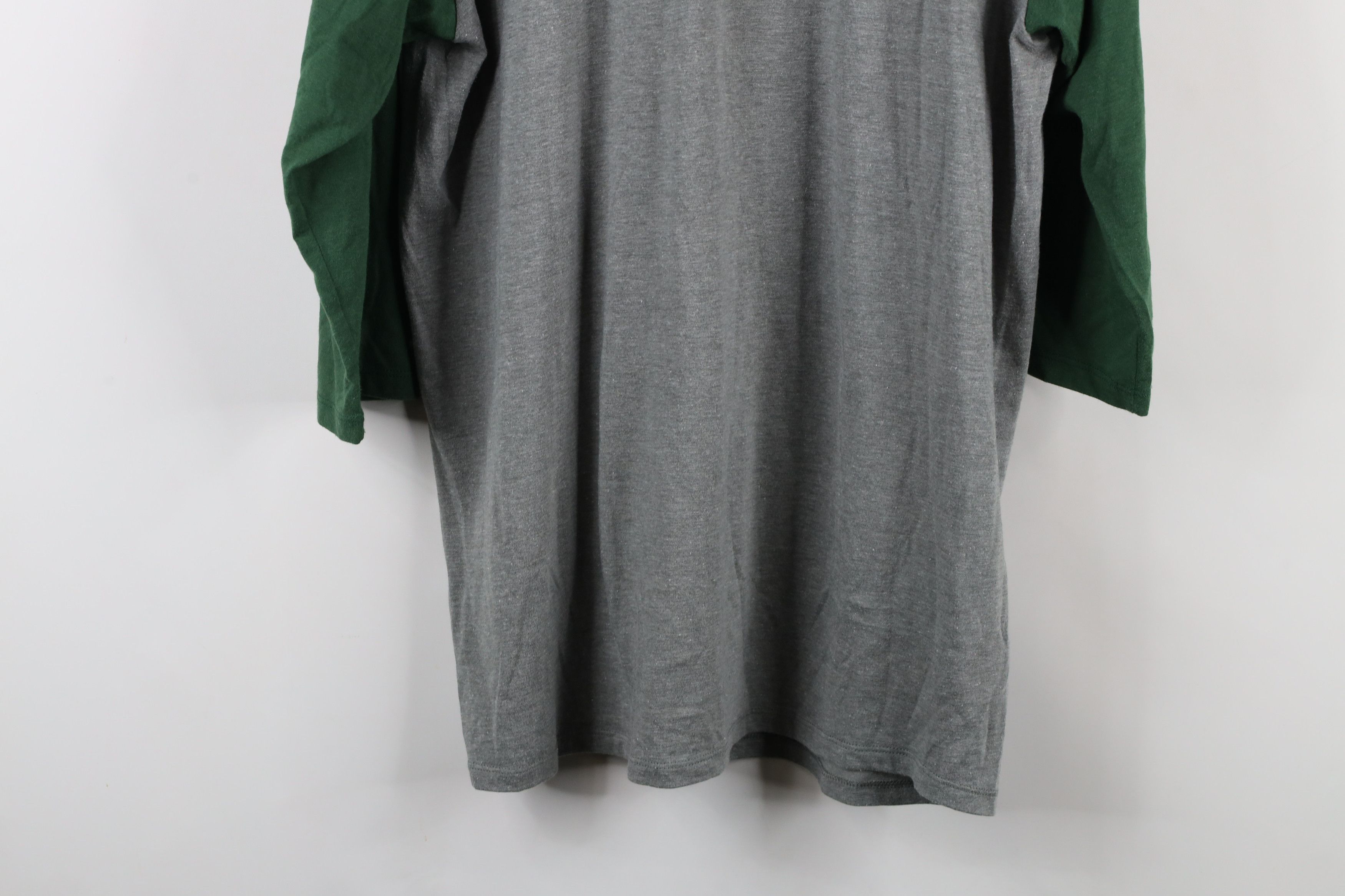 Nike × Vintage Nike Mini Swoosh Michigan State University Raglan T-Shirt Size US L / EU 52-54 / 3 - 10 Thumbnail