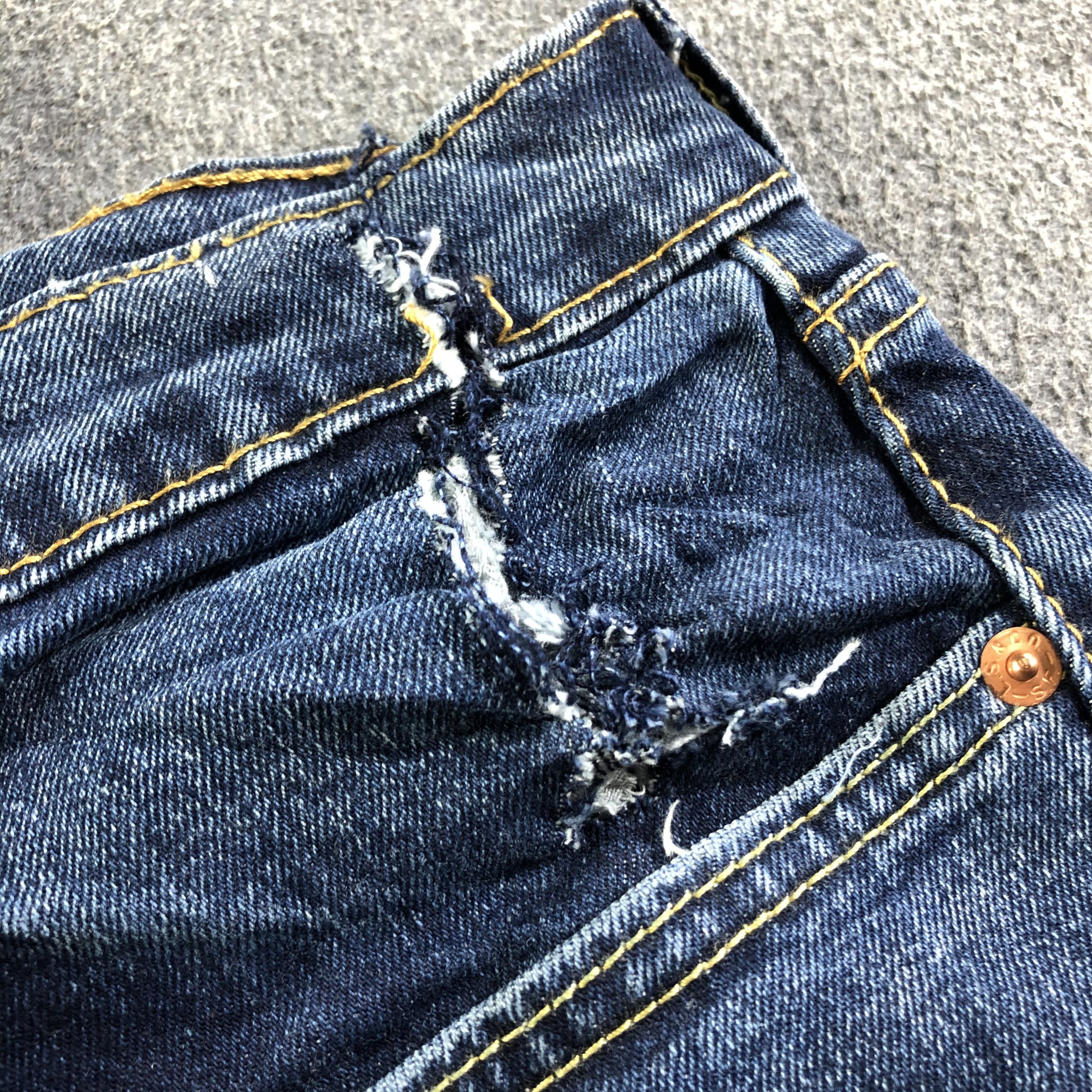 Levi's Vintage Blue Wash Levis 527 Jeans-J3715 Size US 37 - 8 Thumbnail
