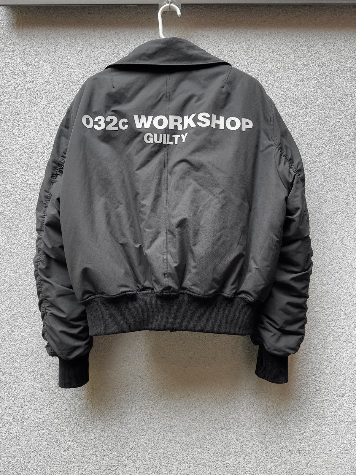 032c ボンバージャケット　workshop guilty 032c 032c Black 'Guilty' Bomber Jacket | Grailed