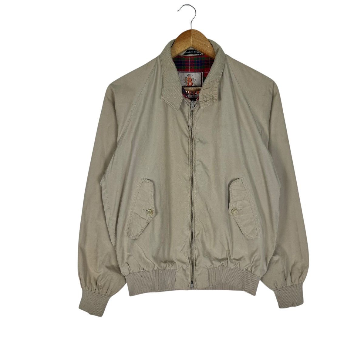Baracuta 🌟90s BARACUTA G9 ENGLAND ZIPPER AERO HERRINGTON JACKET Size US S / EU 44-46 / 1 - 2 Thumbnail