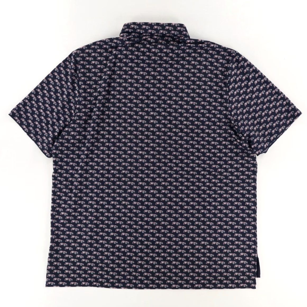 RLX Ralph Lauren RLX Ralph Lauren Classic Car Stretch Polo Shirt Navy Men's 2XL Shirt Size US XXL / EU 58 / 5 - 4 Thumbnail