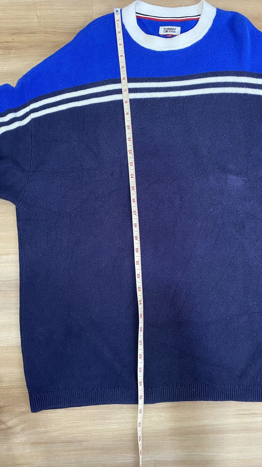 Tommy Jeans Tommy Jeans Oversized Y2K Racing Knit Sweater Size S Size S / US 4 / IT 40 - 8 Thumbnail
