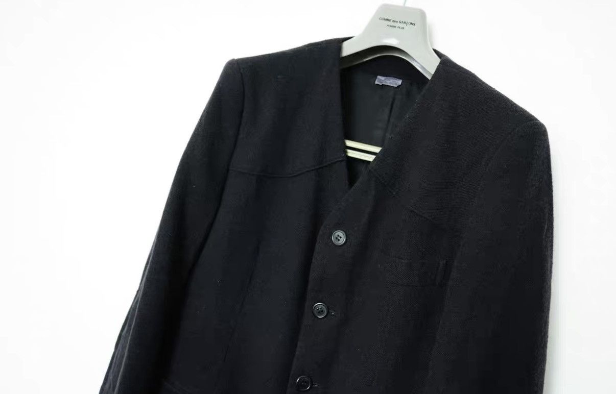 Comme des Garcons Comme des Garçons Wool Collarless Jacket Size US S / EU 44-46 / 1 - 3 Thumbnail