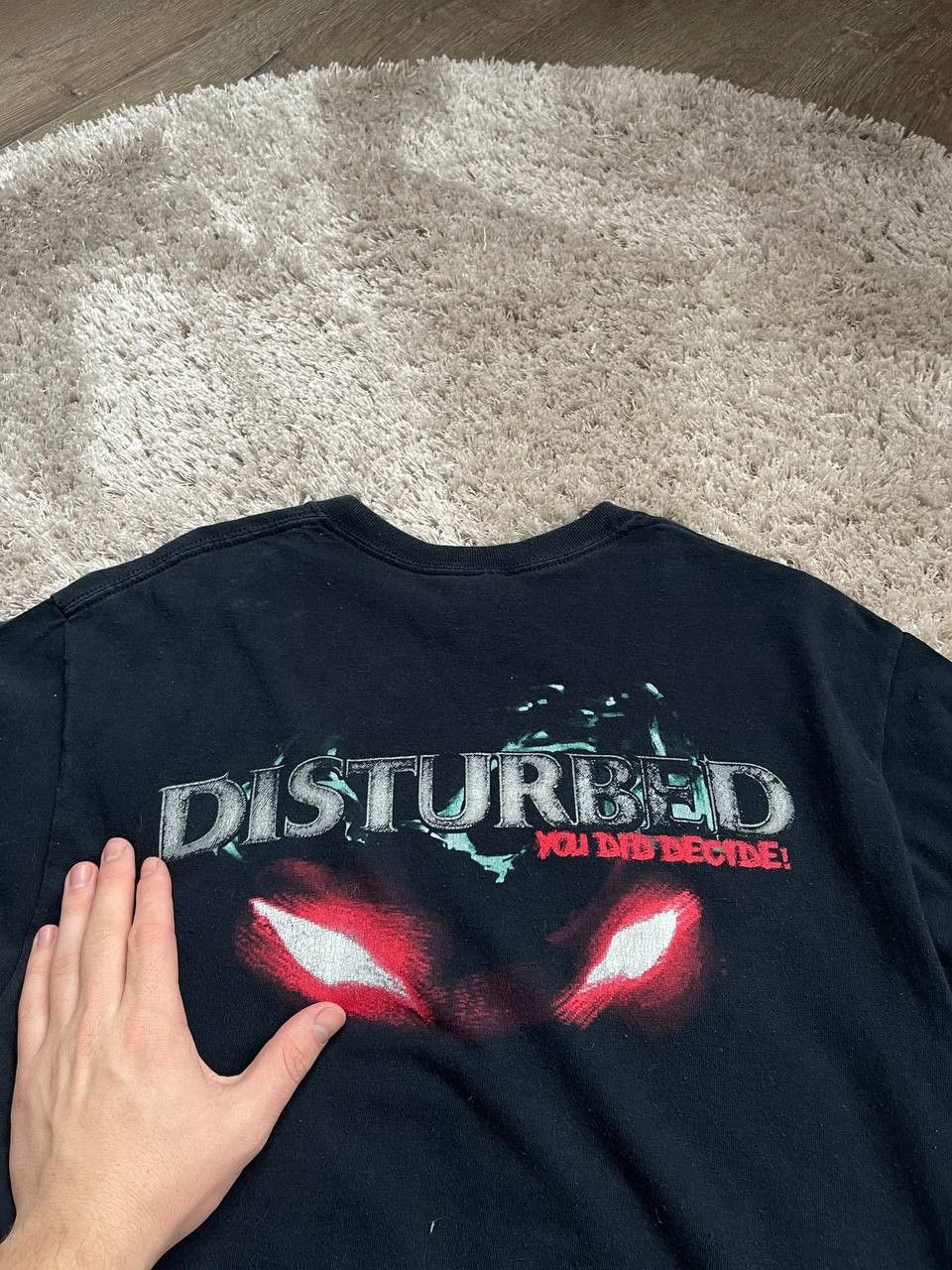 Band Tees × Vintage Vintage Disturbed Band T shirt Medium Size US M / EU 48-50 / 2 - 9 Thumbnail