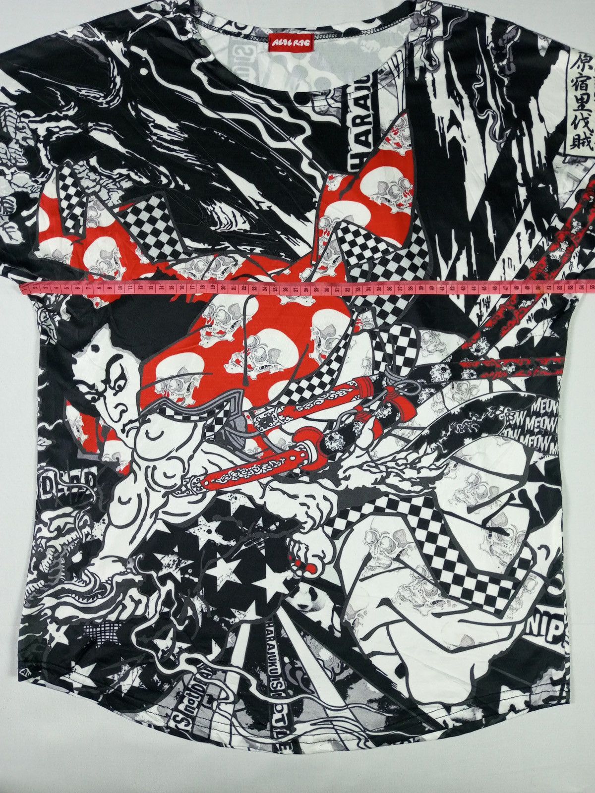 20471120 × Beauty Beast × KMRii Japanese Gothic Samurai AOP Sukajan Style Size US L / EU 52-54 / 3 - 7 Thumbnail