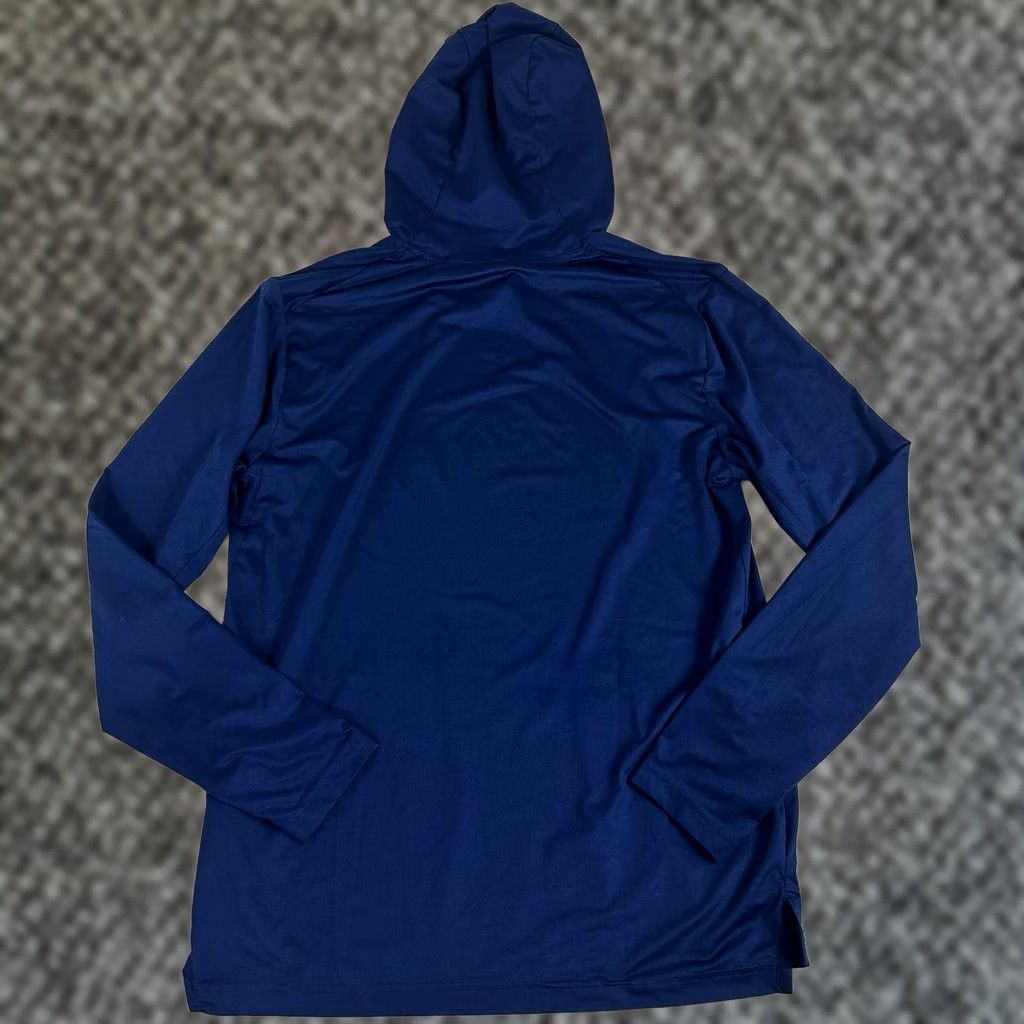Nike Nike Pro Hoodie Men Medium CJ4613-011 Blue Gym Training Pullover Size US M / EU 48-50 / 2 - 1 Thumbnail