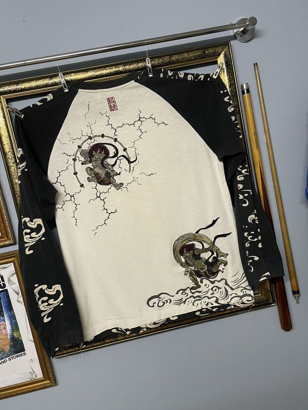 Designer × Japanese Brand × Vintage Vintage Iconic Karakuri Generation Embroidery God Sukajan Size US M / EU 48-50 / 2 - 8 Thumbnail
