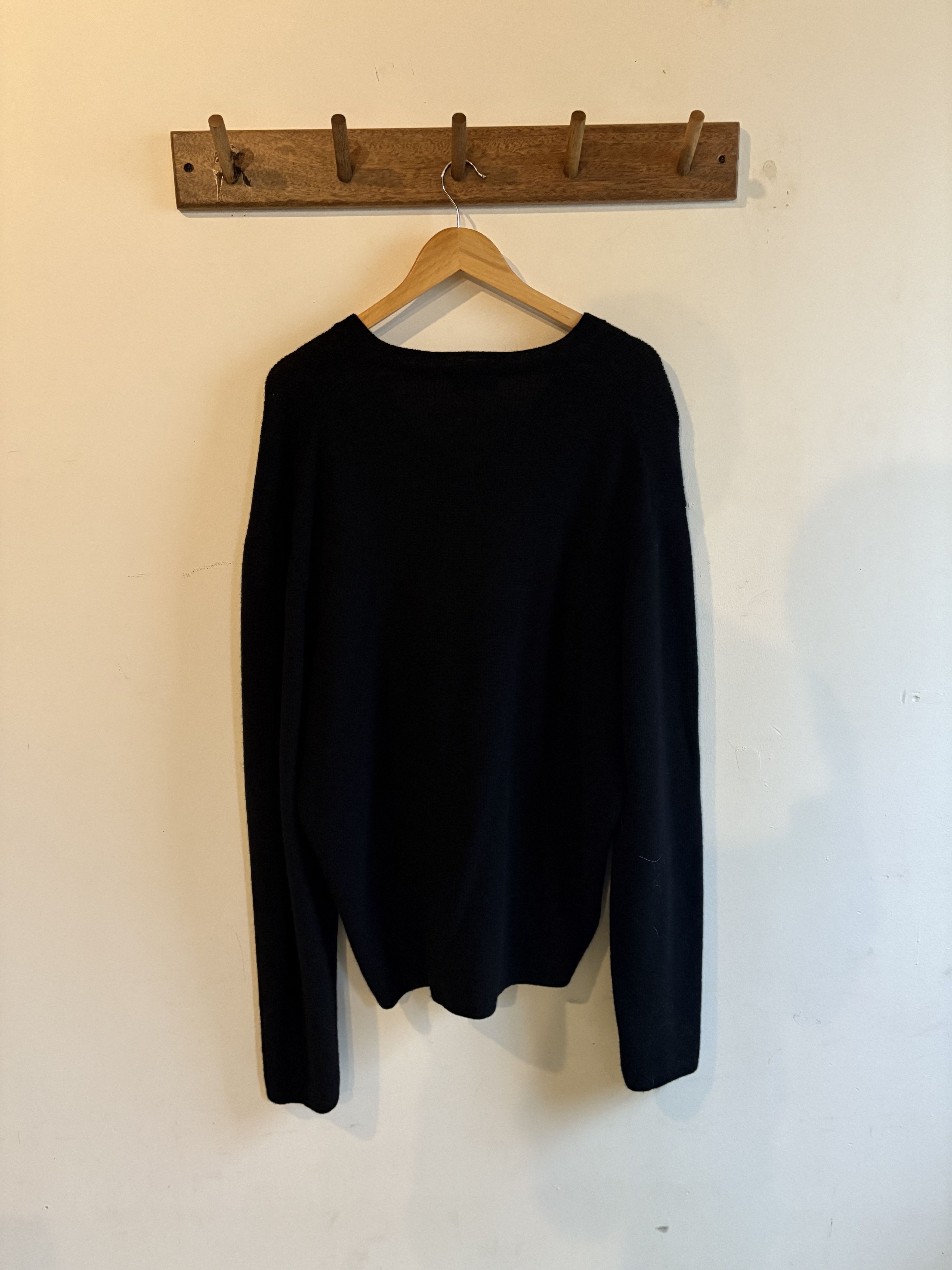 Lemaire Lemaire Oversized V Neck Sweater Size US XXL / EU 58 / 5 - 2 Thumbnail