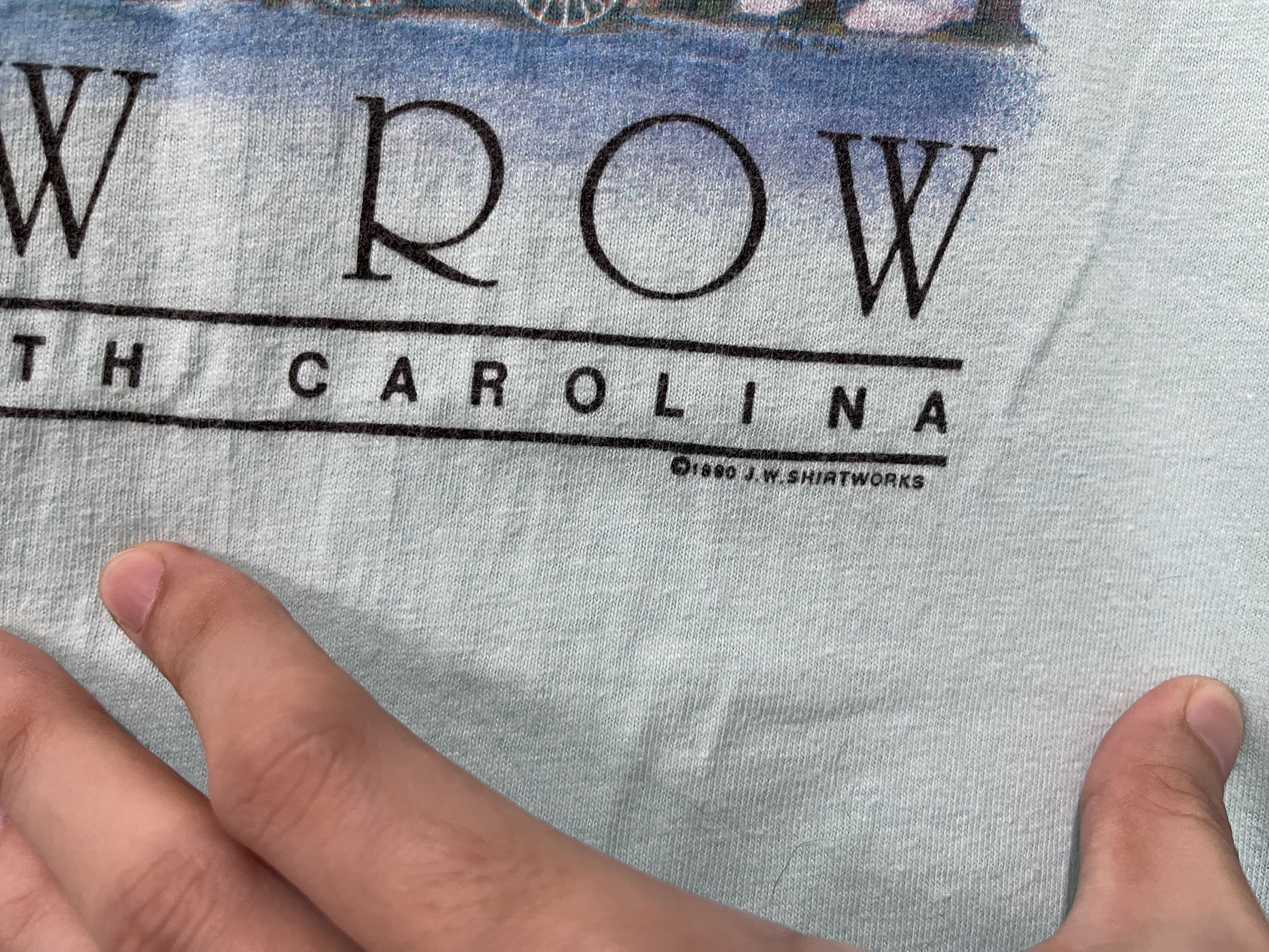 Vintage Vintage 90s Rainbow Row Charleston Shirt Size US L / EU 52-54 / 3 - 3 Thumbnail