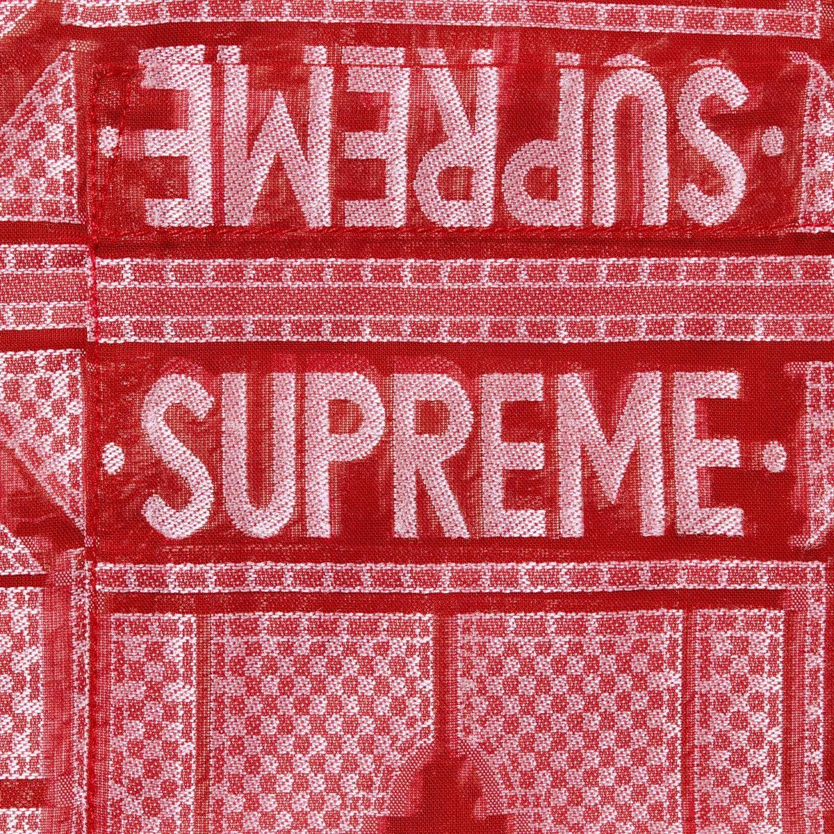 Supreme Tray Jacquard S/S Shirt Shirts Button Ups