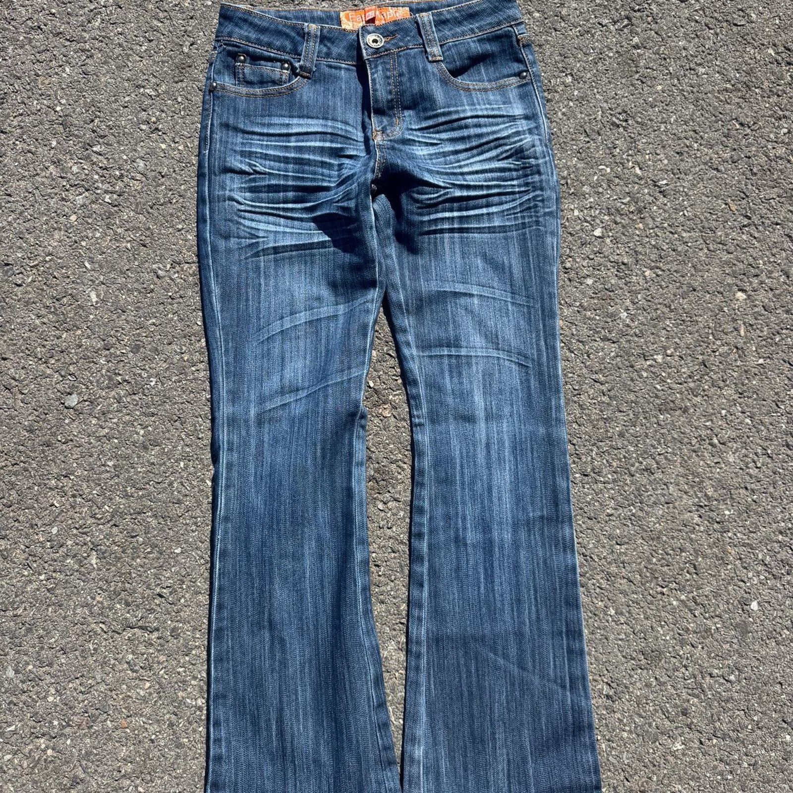 & Other Stories Vintage Y2K Easy Maple Bell Bottom Jeans – Size 28 Size 28" / US 6 / IT 42 - 3 Thumbnail