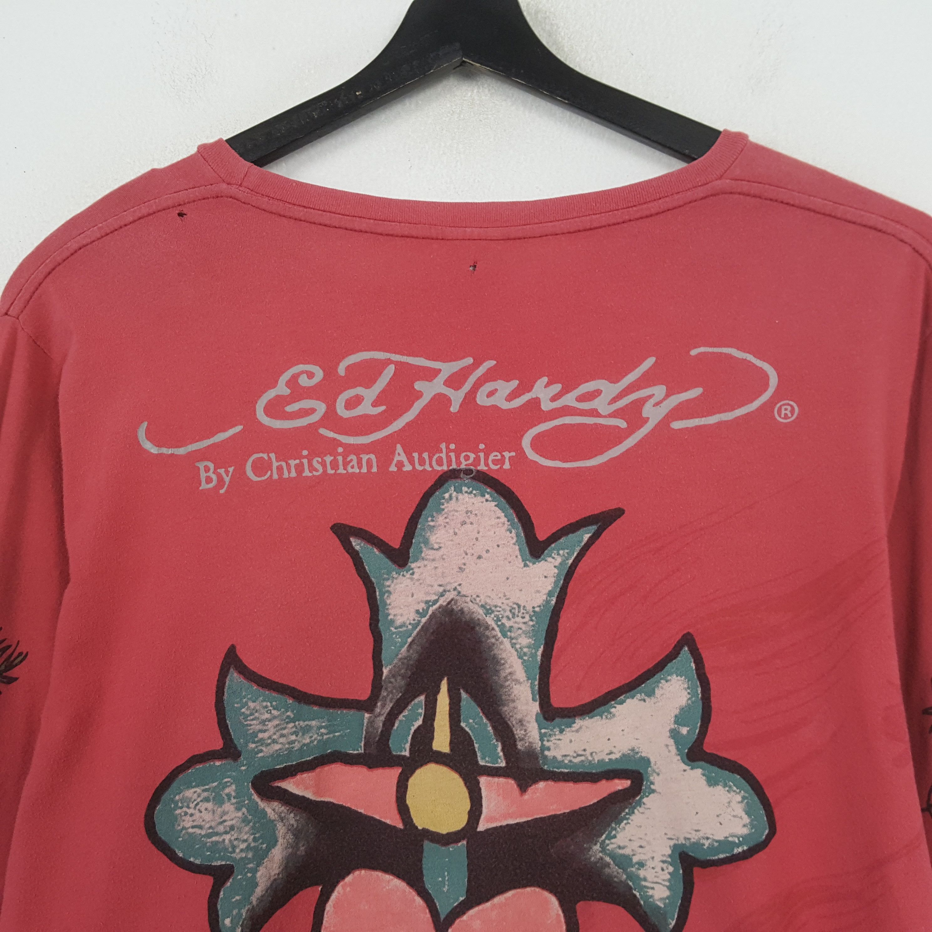 Ed Hardy ED Hardy by Christian Audigier Fashion Brand Tshirt RR3 Size XXL / US 16-18 / IT 52-54 - 4 Thumbnail