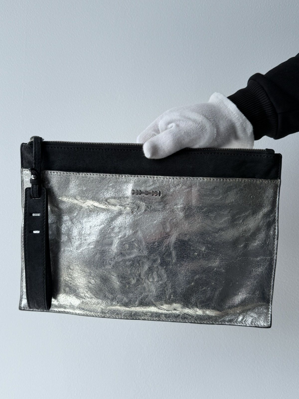 Alexander McQueen Archive Alexander McQueen Metalic Clutch Bag Size ONE SIZE - 1 Thumbnail