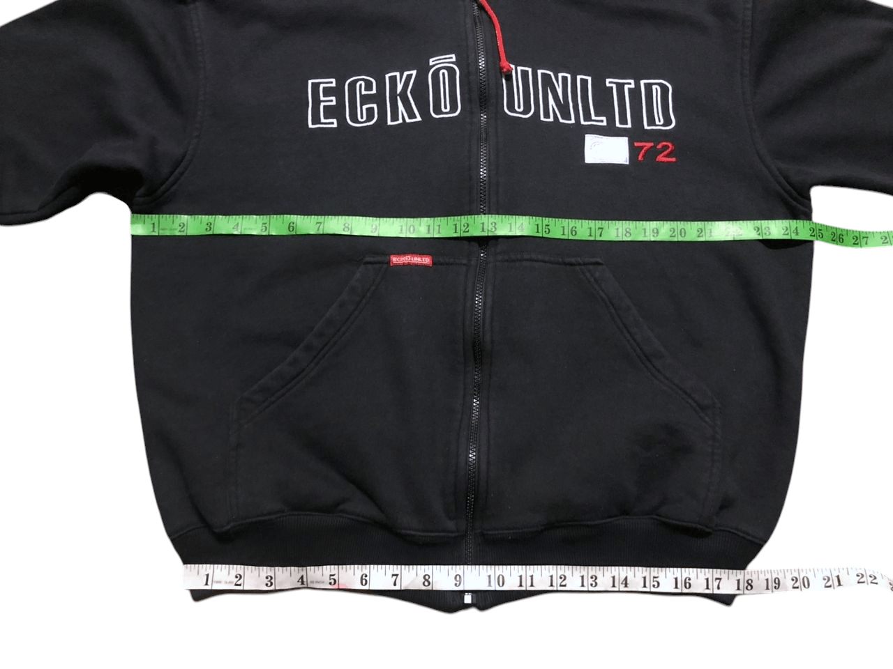 Ecko Unltd. Ecko Untld. Boxy Hoodie Zipper Spell Out Size US M / EU 48-50 / 2 - 16 Thumbnail