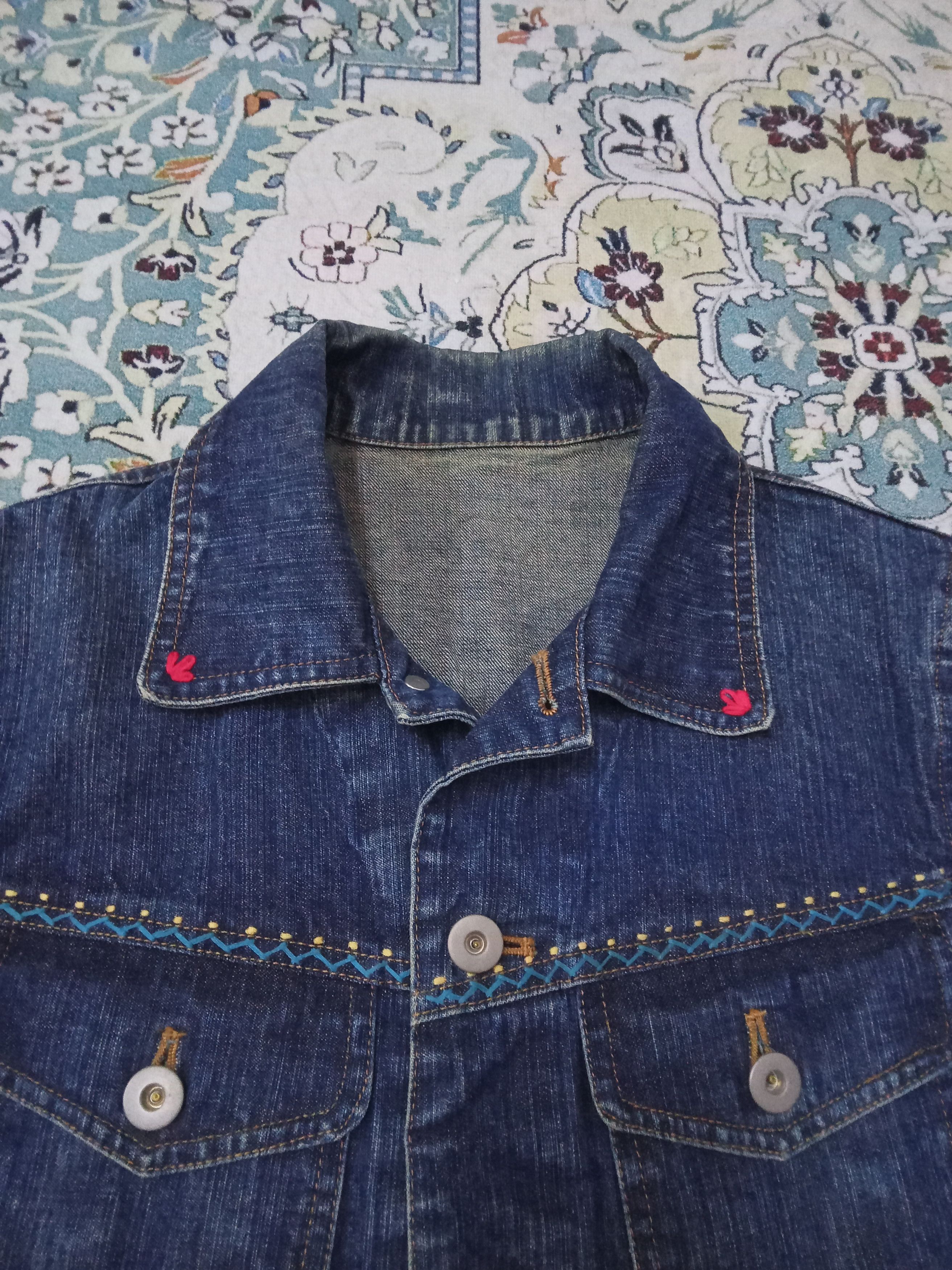 Japanese Brand Ba-tsu Batsu Denim Line Genuine Jacket Size S / US 4 / IT 40 - 5 Thumbnail