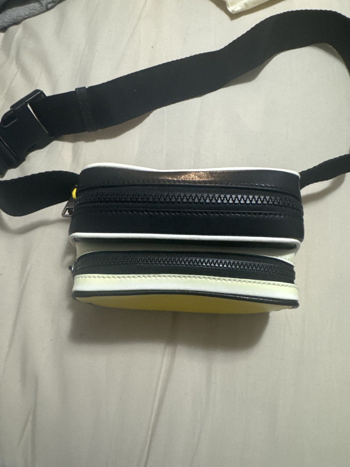 Givenchy Givenchy Black and Yellow MC3 Belt Bag Size ONE SIZE - 8 Thumbnail