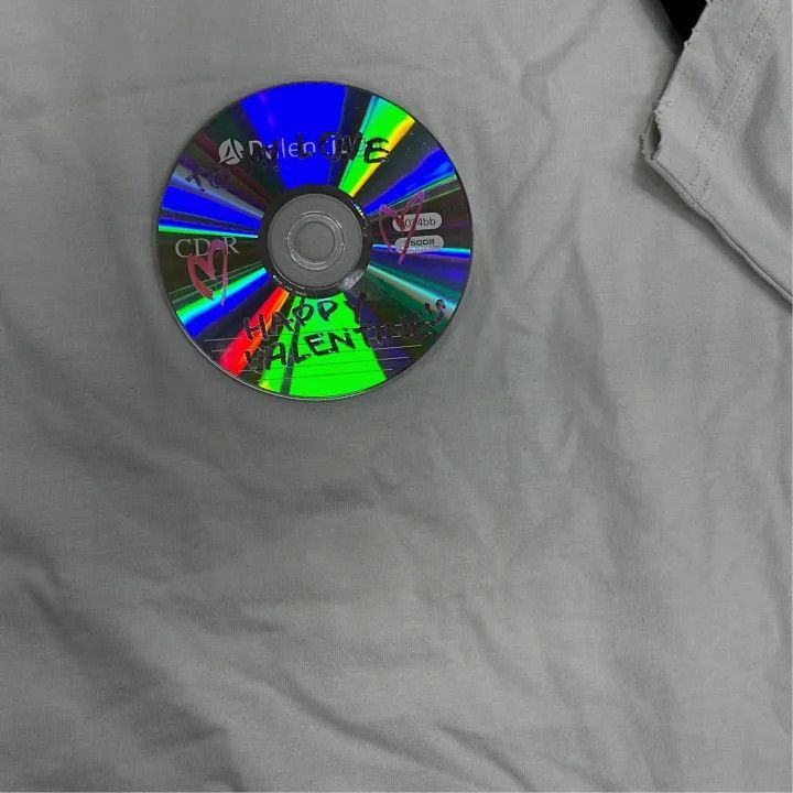 Balenciaga Balenciaga Balenciaga Unisex Short Sleeve TShirt with CD P Size US L / EU 52-54 / 3 - 5 Thumbnail