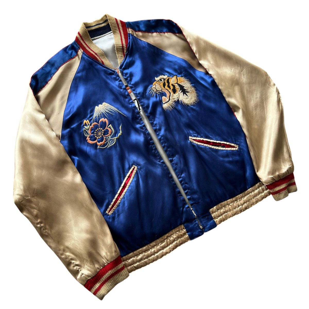Tailor Toyo 🔥 Vintage Tailor Toyo Reversible Sukajan Souvenir jacket Size US M / EU 48-50 / 2 - 3 Thumbnail
