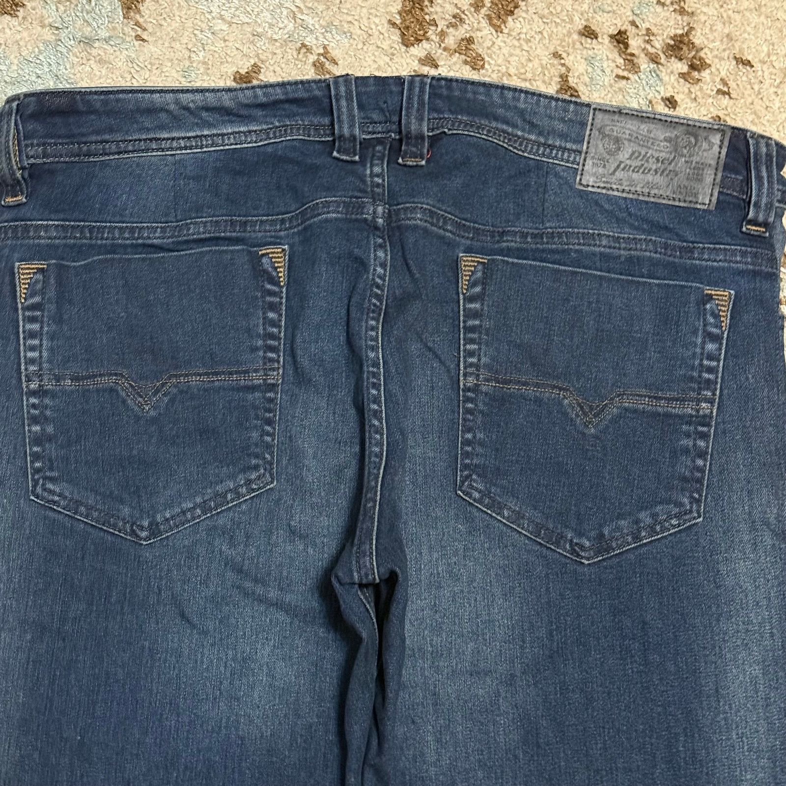 Diesel Diesel Mens Safado-R Slim Straight Jeans Size 38x28 Size US 38 / EU 54 - 3 Thumbnail
