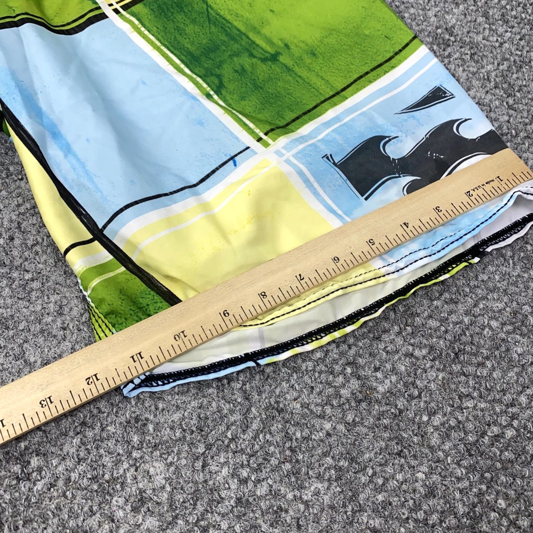 Billabong Billabong Board Shorts Mens 36 Multicolor Plaid Platinum X Hydrostretch Size US 36 / EU 52 - 5 Thumbnail