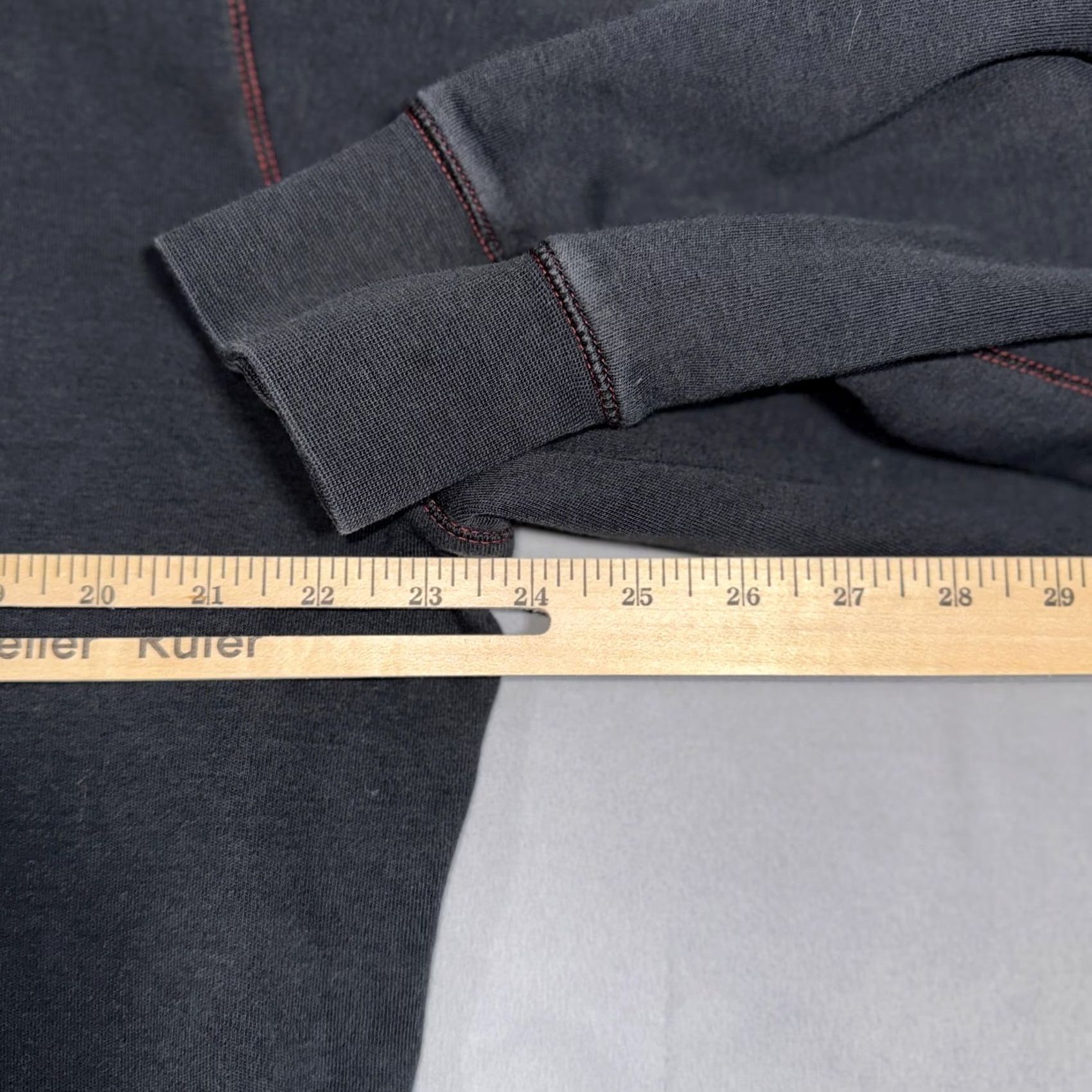 Robert Graham Robert Graham Pullover Mens XL Black 1/4 Zip Long Sleeve Cotton Knit Mock Neck Size US XL / EU 56 / 4 - 7 Thumbnail