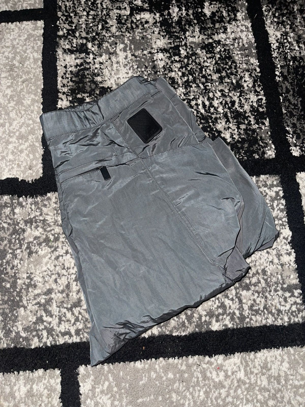 Dior Dior Anthracite Gray Technical Cotton Ripstop Cargo Pants Size US 30 / EU 46 - 3 Thumbnail