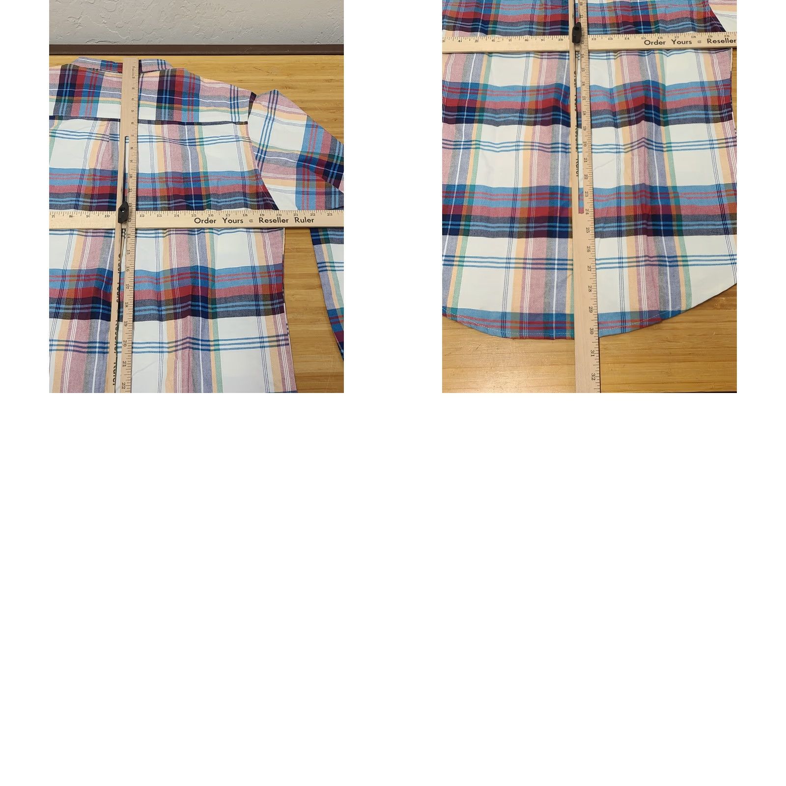 Wrangler Wrangler 20X Shirt Women's 2XL Blue Plaid Button Up Long Sleeve Western Twenty X Size XXL / US 16-18 / IT 52-54 - 8 Thumbnail