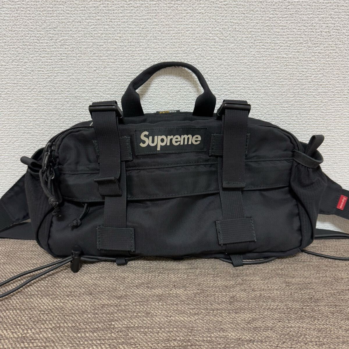 Supreme 19aw Waist Bag Black One Size