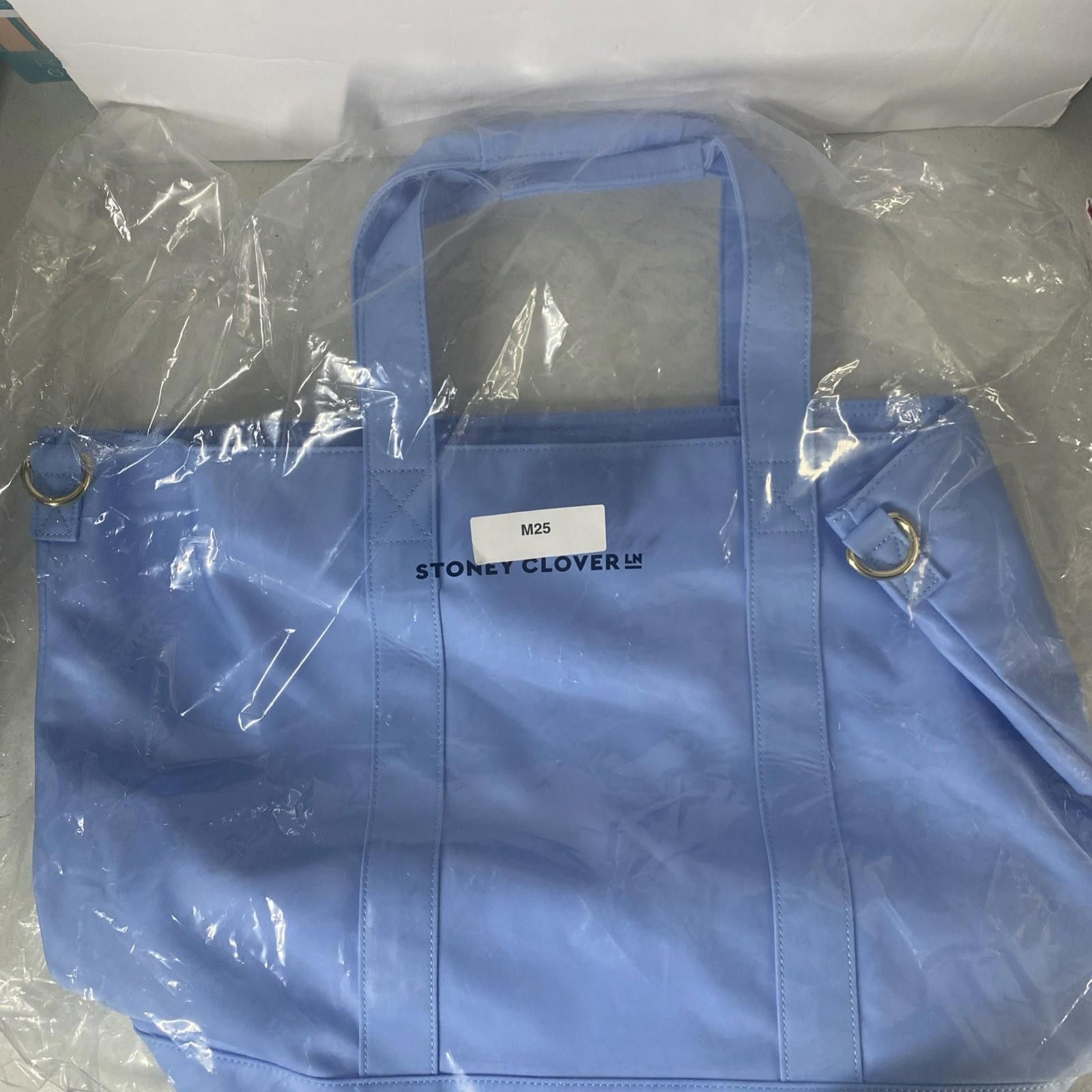 Other Stoney Clover Lane NWT Tote Bag Periwinkle Shoulder Strap Size ONE SIZE - 1 Thumbnail