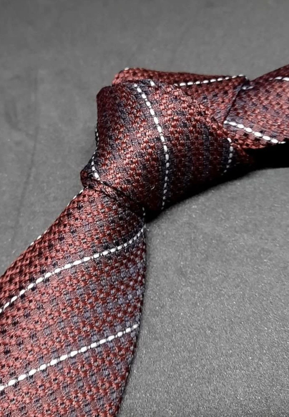 Yohji Yamamoto COSTUME D'HOMME by Yohji Yamamoto silk tie Size ONE SIZE - 1 Thumbnail