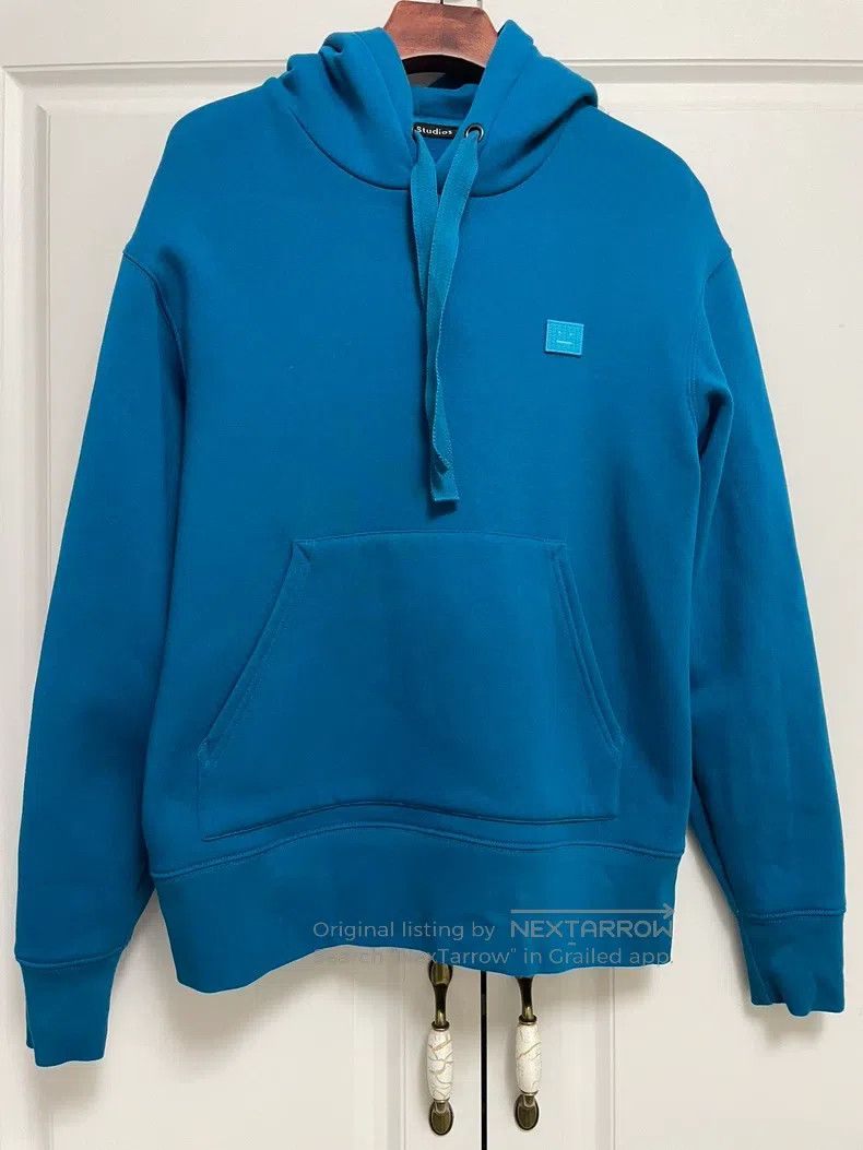 Acne Studios Acne Studios Smiley Face Hooded Sweatshirt with Fleece Lin Size US XS / EU 42 / 0 - 1 Thumbnail