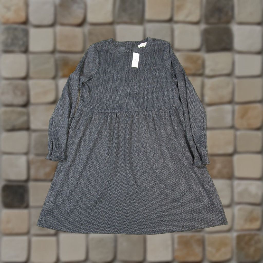 Loft LOFT Dress Blouson Shirt Gray M Womens Short Loft Dress Gray Blouson Style 90s? Size M / US 6-8 / IT 42-44 - 1 Thumbnail
