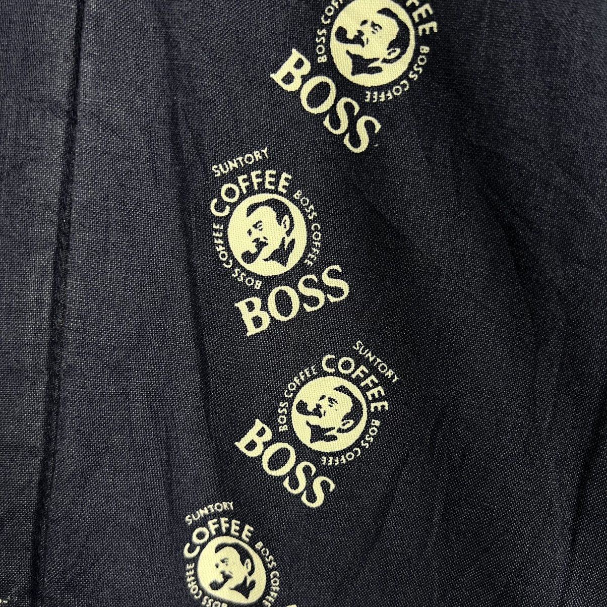 Japanese Brand Vintage SUNTORY COFFEE BOSS Kimono Hanten Jacket #4146-C189 Size US L / EU 52-54 / 3 - 12 Thumbnail