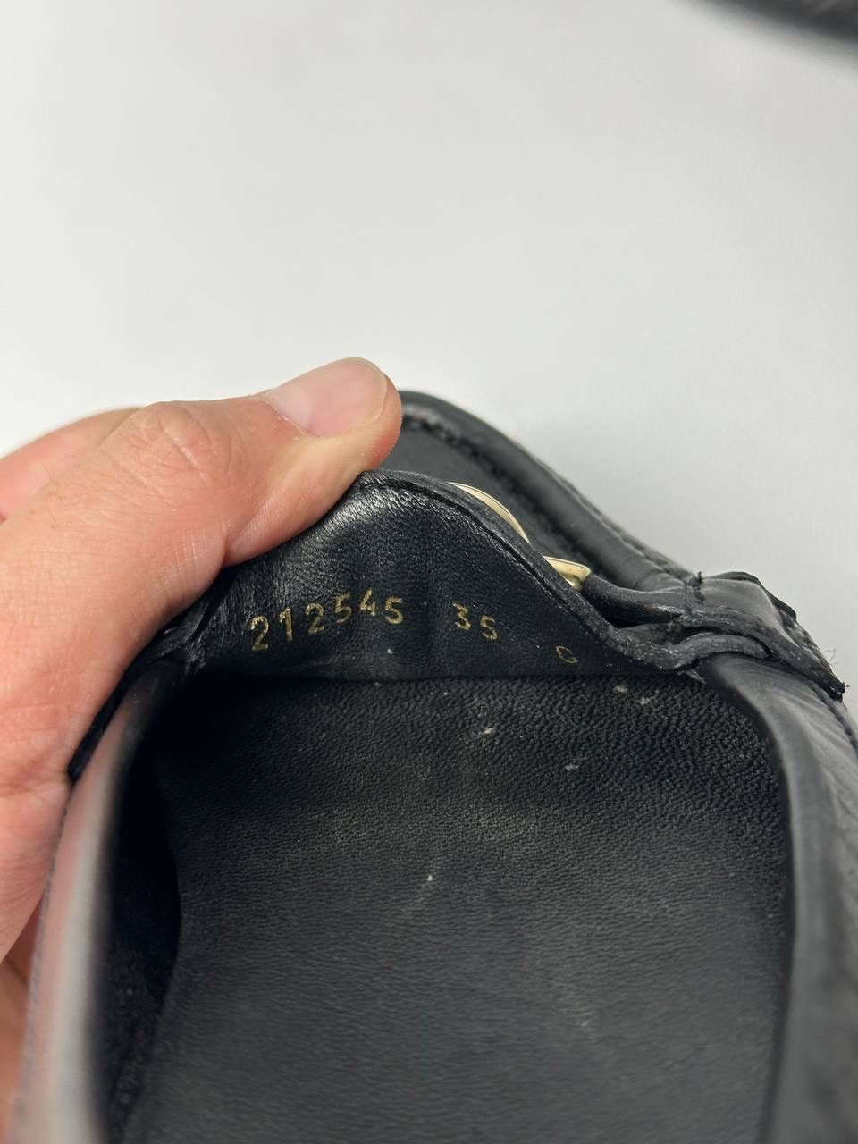 Gucci Gucci Loafers Driving Mocassins Gold Knot Detail Leather Size US 6 / IT 36 - 16 Thumbnail