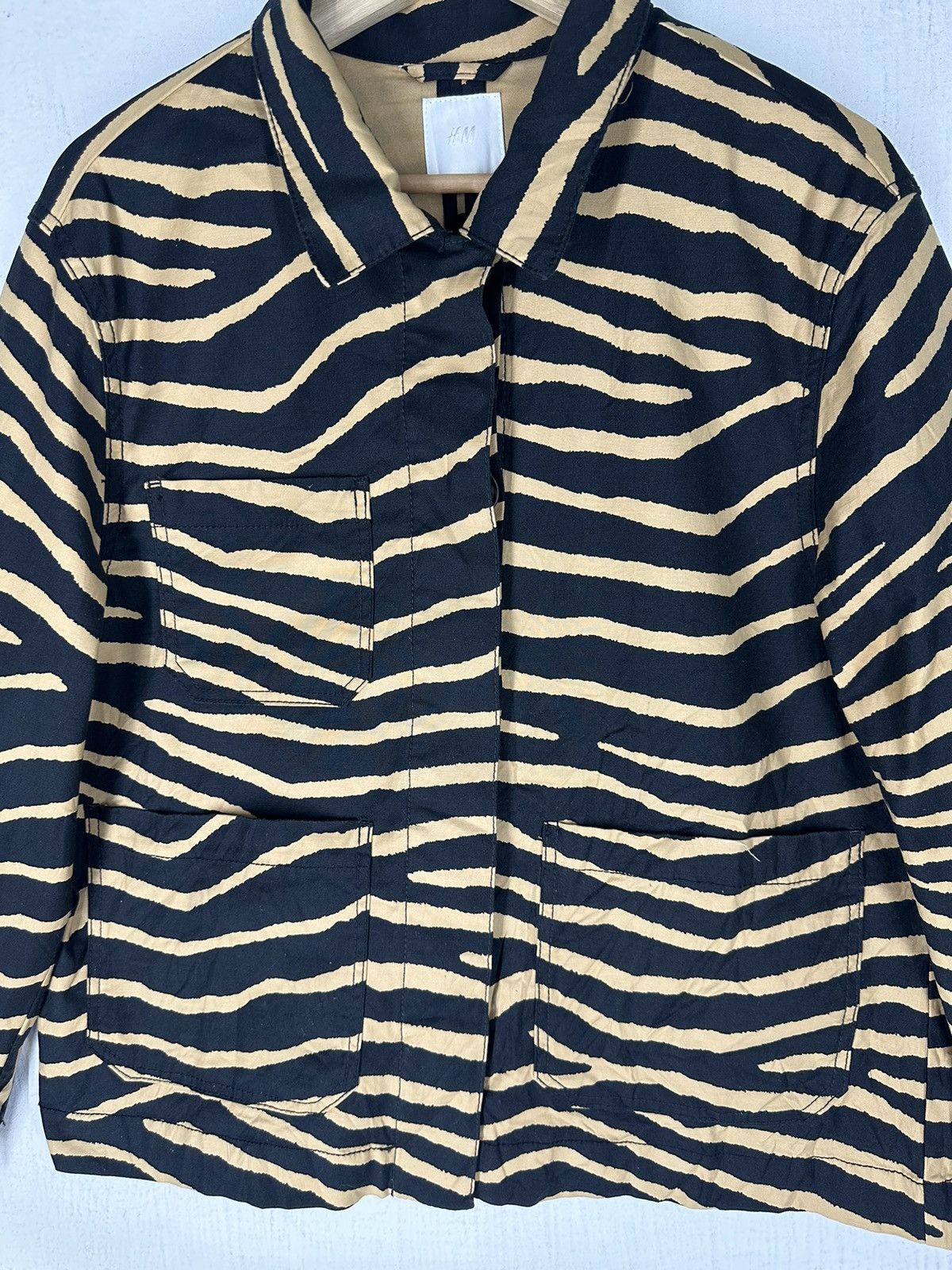 H&M Lightweigh Cotton Jacket Size M / US 6-8 / IT 42-44 - 5 Thumbnail